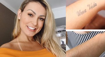 Andressa compartilhou resultado da remoção das tatuagens em seu Instagram - Reprodução/Instagram