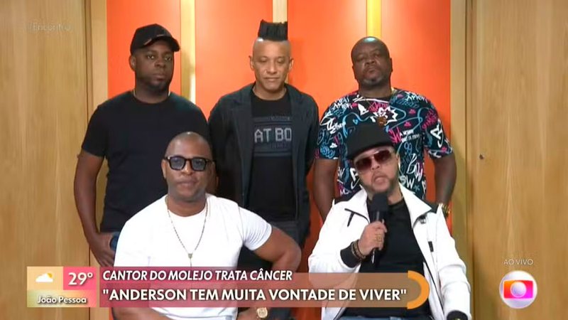 Andrezinho falou sobre estado de saúde de Anderson Leonardo - Foto: Reprodução/ TV Globo