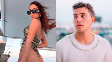 Anitta vive relação sem compromisso com o ator André Lamoglia, segundo jornal - Foto: Reprodução/ Instagram@anitta e @andrelamoglia