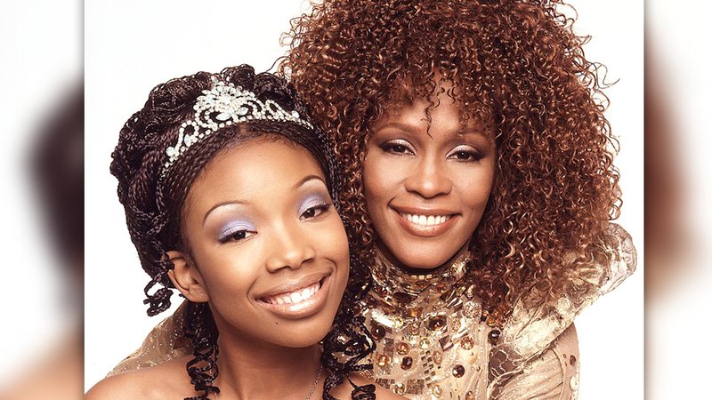 Brandy e Whitney Houston em 'Cinderela' - Reprodução/ABC