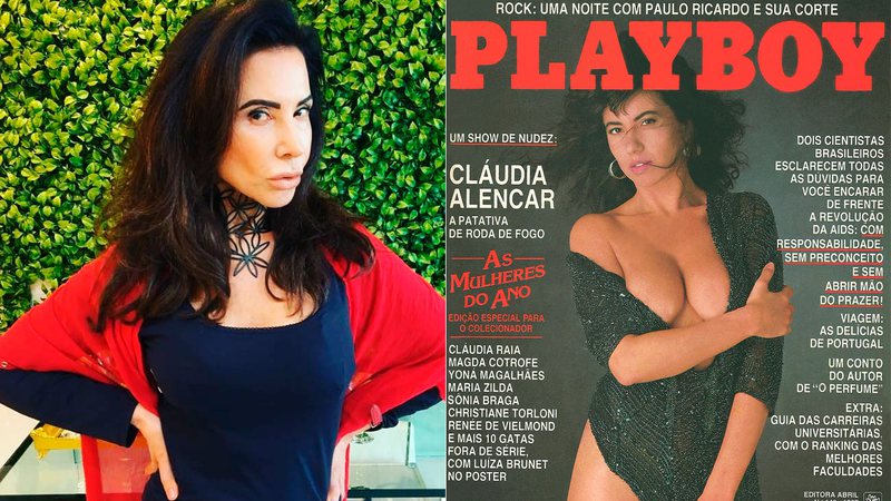 Claudia Alencar disse que só era escalada para personagens sensuais após posar para a Playboy - Foto: Reprodução/ Instagram@claudiaalencaroficial