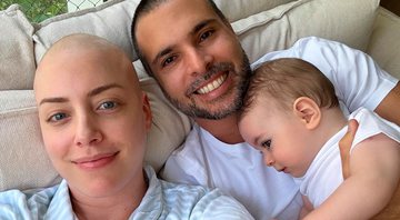 Fabiana Justus postou fotos com a família antes de voltar ao hospital - Foto: Reprodução/ Instagram@fabianajustus