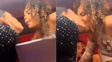 Fernanda e Pitel se beijaram após a final do BBB 24 - Foto: Reprodução/ Instagram@yasminbrunet