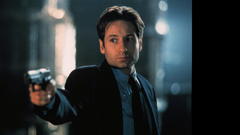 David Duchovny como Fox Mulder em Arquivo X. Crédito: Divulgação