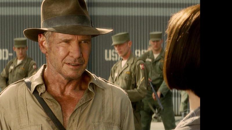 Harrison Ford em cena de Indiana Jones e o Reino da Caveira de Cristal (2008) - Foto: Reprodução