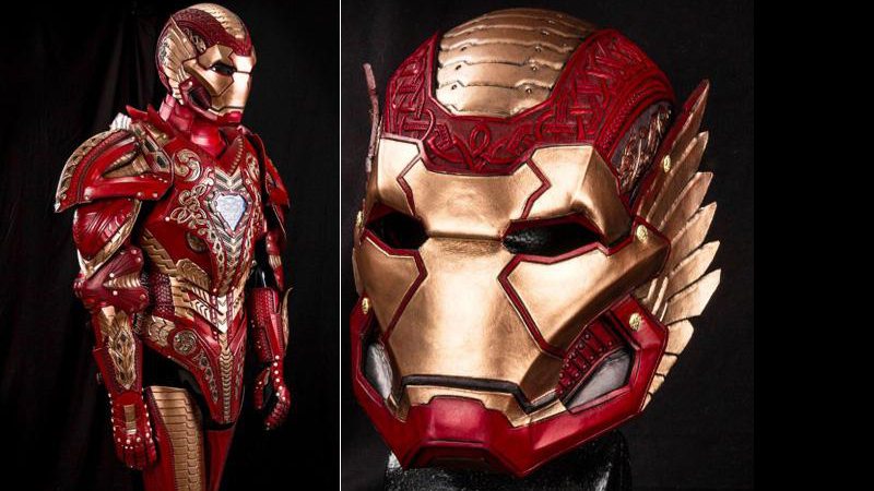 Artista mistura Thor e Homem de Ferro e cria nova armadura incrível - Foto: Reprodução/ Facebook