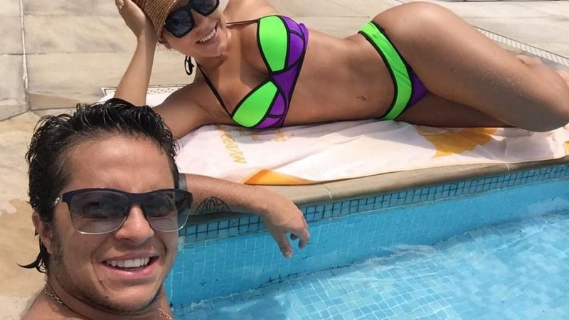 Thammy Miranda com a namorada, Andressa Ferreira - Foto: Reprodução/Instagram