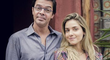 Bruno Mazzeo e Monique Alfradique como Rui e Tina - Foto: TV Globo