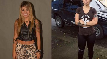 Antes e depois da ex-BBB Vanessa Mesquina – Foto: Globo / Frederico Rozario – Reprodução/Instagram