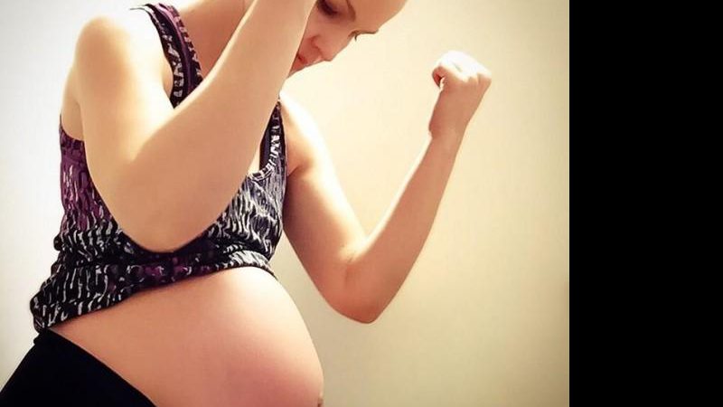 Carolina Kasting na reta final da gravidez - Foto: Reprodução/Instagram
