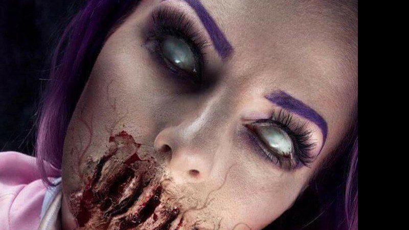 Sarah Mudle se transforma em criaturas horripilantes usando maquiagem - Foto: Reprodução/ Instagram