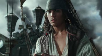 Piratas do Caribe: A Vingança de Salazar terá Jack Sparrow (Johnny Depp) mais jovem feito de computação gráfica - Foto: Reprodução