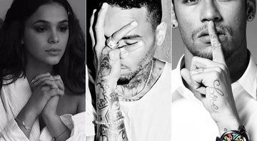 Bruna Marquezine, Chris Brown e Neymar - Foto: Reprodução/ Instagram