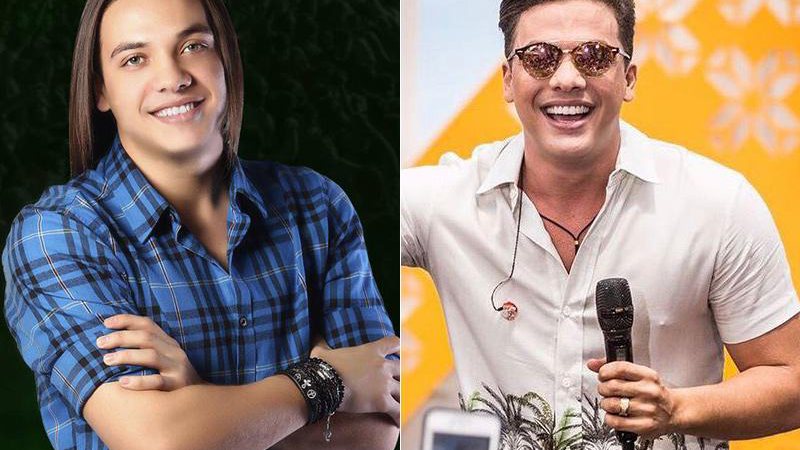 Wesley Safadão antes e depois da mudança no visual - Foto: Divulgação/ Reprodução/ Instagram