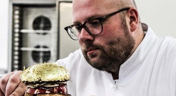 Diego Buik criou o hambúrguer mais caro do mundo - Foto: Diego Buik/ Facebook