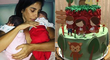 Ivete Sangalo comemorou o mêsversário das filhas neste domingo (10/06) - Foto: Reprodução/ Instagram