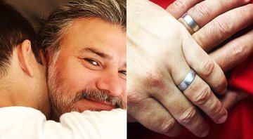 Leonardo Vieira se casou com o companheiro e mostrou alianças na web - Foto: Reprodução/ Instagram