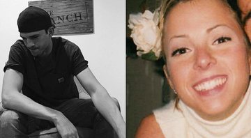 Ashton Kutcher e Ashley Ellerin, ex-namorada do ator. assassinada em fevereiro de 2001 - Foto: Reprodução/Instagram