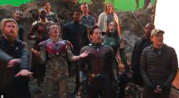 Robert Downey Jr. compartilha vídeo do set comemorando 11 anos de Homem de Ferro - Foto: Reprodução/Instagram