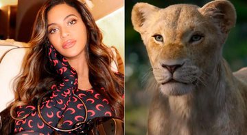 Beyoncé emprestou sua voz para a felina Nala no live-action O Rei Leão - Foto: Reprodução/ Instagram
