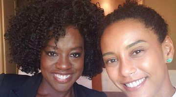 Viola Davis posa para foto com Taís Araújo e elogia: “Minha irmã brasileira” - Foto: Reprodução/Instagram