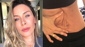 Lizi Benites mostrou sobra de pele na barriga e falou sobre as mudanças em seu corpo após duas gestações - Foto: Reprodução/ Instagram