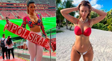 Marta Barczok cobriu a Copa do Mundo da Rússia para o site polonês CKM - Foto: Reprodução/ Instagram@martabarczok.official