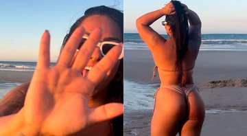 Mulher Melancia exibiu as curvas de biquíni e recebeu elogios - Foto: Reprodução/ Instagram@mulhermelanciaoficial