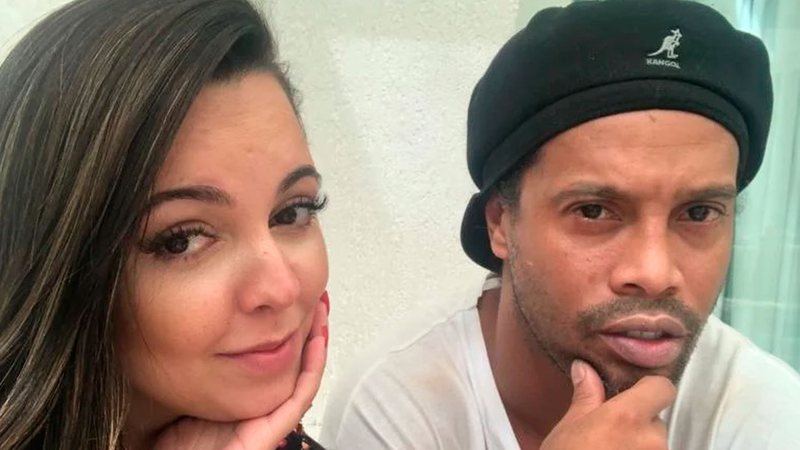 Ex diz que Ronaldinho escreveu música para ela na prisão - Foto: Reprodução/ Instagram