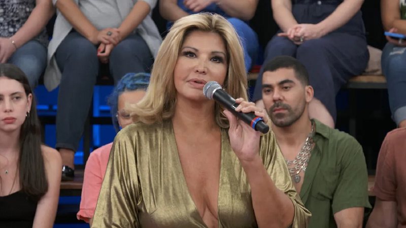 Roberta Close participa do programa de Serginho Groisman na Globo - Foto: Reprodução / Globo