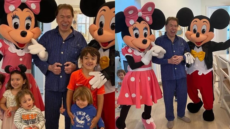 Silvio Santos curte férias na Flórida ao lado dos netos - Foto: Reprodução / Instagram